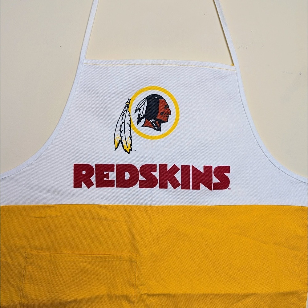 Washington Redskins Apron NFL Football USA Vintage Unisex Tailgate Unworn - Picture 2 of 4